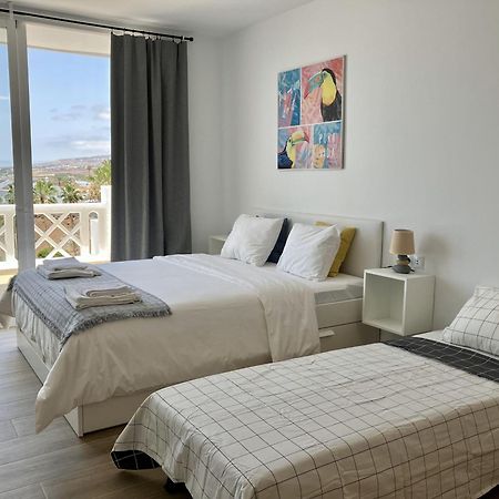 Costa Adeje - Modern Apartment With Terrace Views Of Ocean & Sunset Kültér fotó